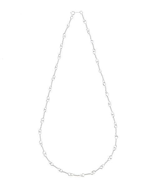 LION HEART（ライオンハート）の「“BASIC”シルバーチェーンネックレス（ロールデザイン）/シルバー925【LION HEART / ライオンハート】（ネックレス・メンズ・シルバー・50cm/60cm）」の4枚目の写真