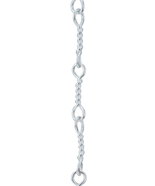 LION HEART（ライオンハート）の「“BASIC”シルバーチェーンネックレス（ロールデザイン）/シルバー925【LION HEART / ライオンハート】（ネックレス・メンズ・シルバー・50cm/60cm）」の5枚目の写真