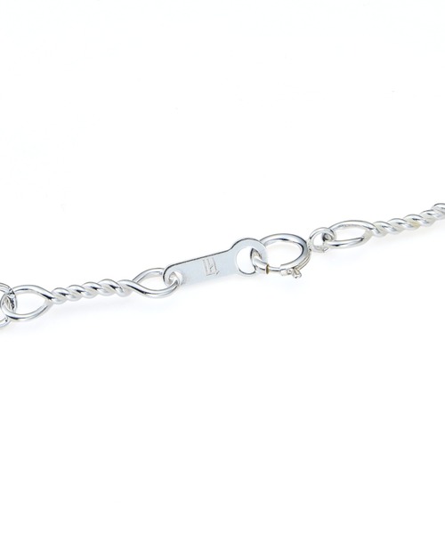 LION HEART（ライオンハート）の「“BASIC”シルバーチェーンネックレス（ロールデザイン）/シルバー925【LION HEART / ライオンハート】（ネックレス・メンズ・シルバー・50cm/60cm）」の6枚目の写真