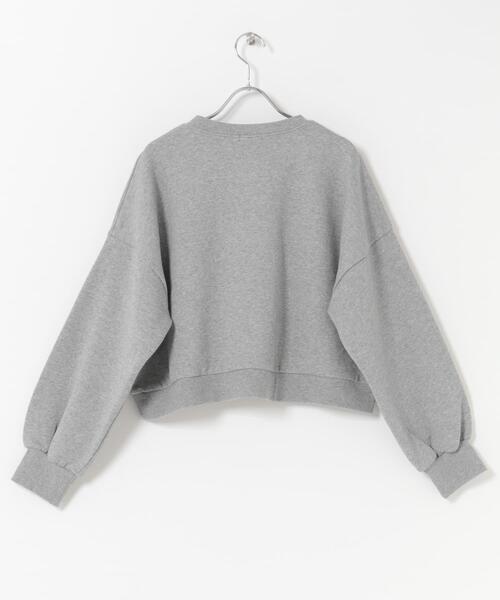 ITEMS URBANRESEARCH(アイテムズ アーバンリサーチ)の「『UR TECH』ハイヒートコットンクルーネックスウェット(スウェット・レディース・ブラック/グレー/ボルドー・FREE)」の9枚目の写真