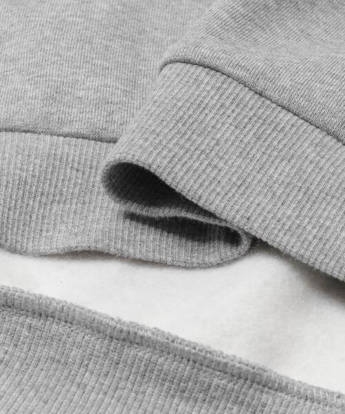 ITEMS URBANRESEARCH(アイテムズ アーバンリサーチ)の「『UR TECH』ハイヒートコットンクルーネックスウェット(スウェット・レディース・ブラック/グレー/ボルドー・FREE)」の10枚目の写真
