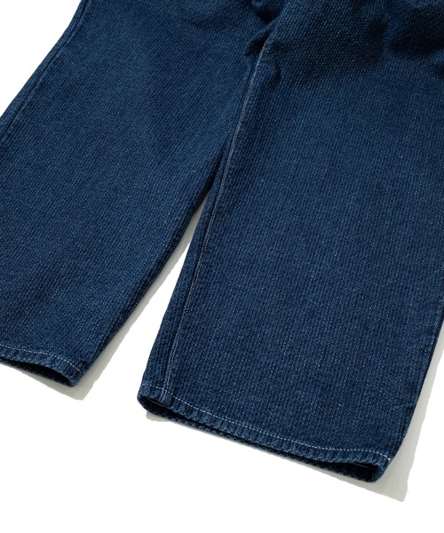 AOZORA（アオゾラ）の「AOZORA/アオゾラ　刺し子デニム ロールアップパンツ（デニムパンツ・メンズ・インディゴブルー・X-LARGE/LARGE/MEDIUM）」の11枚目の写真