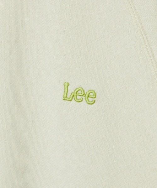 Lee（リー）の「【110-150cm】キッズ ニットパネルスリーブスウェット（スウェット・キッズ・サックスブルー/ライム/ピンク・110/120/130/140/150）」の9枚目の写真