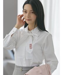 POLO BCS（ポロ ビーシーエス）の「【POLO BCSコラボ】タイ付ピンタックシャツ（シャツ/ブラウス）」