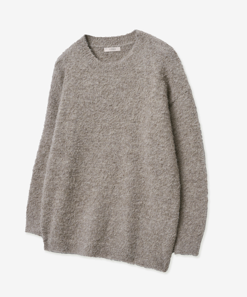 Woolbuk Reple Overall Round Knitted Beige