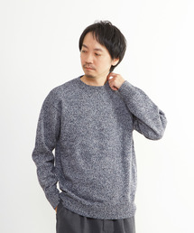 MEN'S MELROSE | ミックスカラークルーネックニット(ニット/セーター)