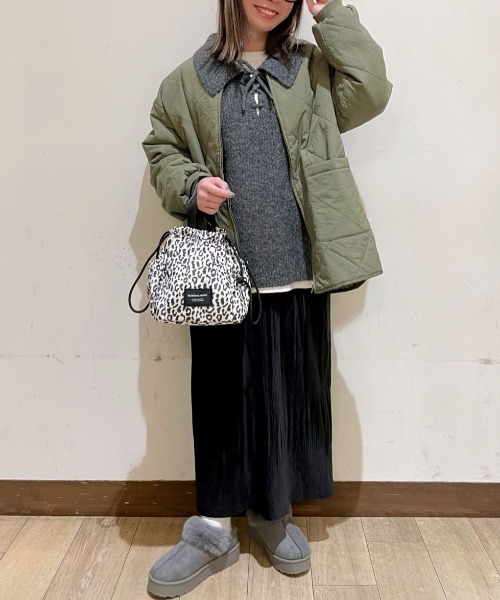 HONEYSUCKLE ROSE】フェイクムートンサボ (シンプルデザイン / ファー