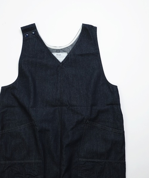 Brocante（ブロカント）の「[Brocante / ブロカント] ムラ糸10ozデニム デフォルメサロペット（サロペット/オーバーオール・レディース・ワンウォッシュ・2）」の13枚目の写真