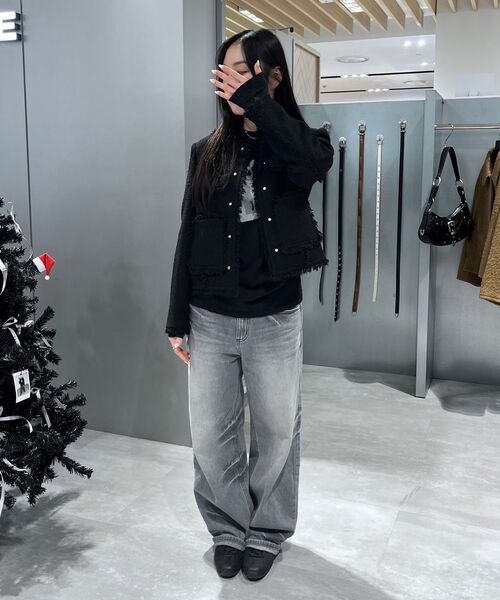 INSILENCE WOMEN(インサイレンスウーマン)の「スタッズツイードジャケット ブラック(その他アウター・レディース・その他・SMALL/MEDIUM/X-SMALL)」の10枚目の写真