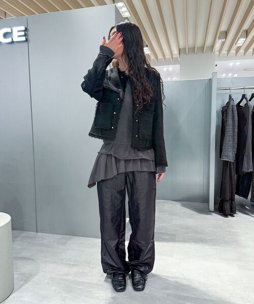 INSILENCE WOMEN(インサイレンスウーマン)の「スタッズツイードジャケット ブラック(その他アウター・レディース・その他・SMALL/MEDIUM/X-SMALL)」の13枚目の写真