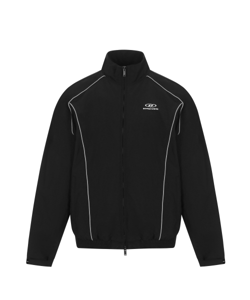 BORN TO WIN（ボーントゥウィン）の「B-SYMBOL LOGO NYLON WIND BREAKER [BLACK]（ジャージ・メンズ・その他・1/4/3/2）」の2枚目の写真