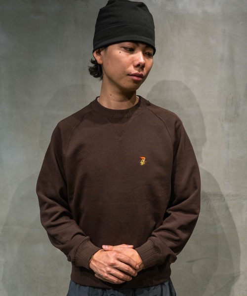 Chocolate Jesus (チョコレートジーザス )の「FLAME LOGO SWEATSHIRT(スウェット・メンズ・アッシュ/パープル/ブラウン・SMALL/MEDIUM/LARGE/X-LARGE)」の8枚目の写真