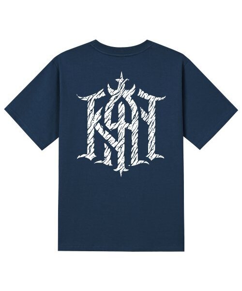 KAN6312(カン6312)の「KTN0177 オールドカン 半袖Tシャツ - ネイビー(Tシャツ/カットソー・メンズ・その他・MEDIUM/LARGE/X-LARGE/SMALL)」の1枚目の写真