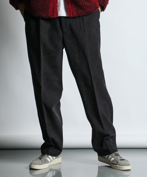 The DUFFER of ST.GEORGE(ザダファーオブセントジョージ)の「BRUSHED TWILL SCOTISH TROUSERS:起毛ツイル ワンタック スラックス(スラックス・メンズ・ブラウン/ブラック・X-LARGE/LARGE/MEDIUM/SMALL)」の12枚目の写真