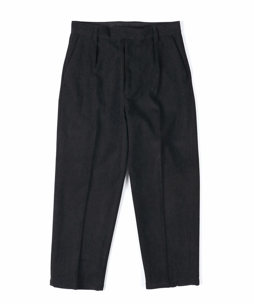 The DUFFER of ST.GEORGE(ザダファーオブセントジョージ)の「BRUSHED TWILL SCOTISH TROUSERS:起毛ツイル ワンタック スラックス(スラックス・メンズ・ブラウン/ブラック・X-LARGE/LARGE/MEDIUM/SMALL)」の8枚目の写真