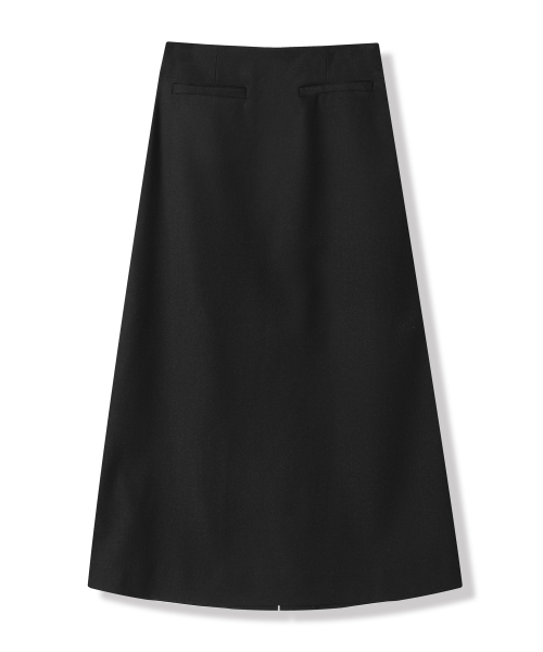 Vivacious(ビバシャス)の「Maxi Slit Skirt - 3COL(スカート・レディース・チャコール/ベージュ/ブラック・SMALL/MEDIUM)」の12枚目の写真