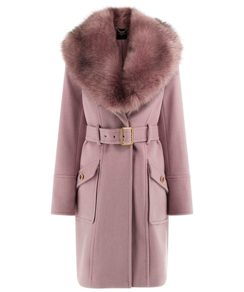 Guess（ゲス）の「NEW Alice Coat ロングコート（トレンチコート・レディース・スモークピンク・38）」の10枚目の写真