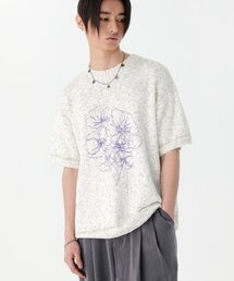 MARTIN PLAN（マーティンプラン）の「(Set-up)Blooming Flo Half Knit T - IVORY（ニット/セーター）」