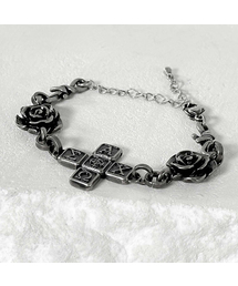 BLESSED BULLET（ブレスドブレッド）の「ss-xP ブレスレット-ブラック（ブレスレット）」