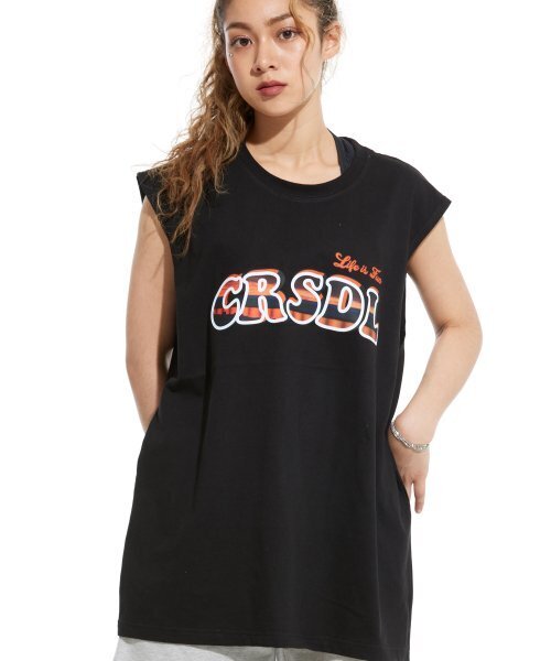 CREAM SODA LAB（クリームソーダラボ）の「シーアルオーバーサイズスリーブレスブラックオレンジ（Tシャツ/カットソー・メンズ・その他・X-LARGE/LARGE/MEDIUM）」の10枚目の写真