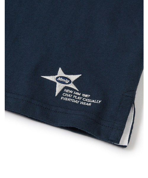 MMLG（エムエムエルジー）の「[Mmlg] BLOCK RUGBY LSV-T (AUTHENTIC NAVY)（Tシャツ/カットソー・レディース・その他・SMALL/MEDIUM/LARGE/X-LARGE）」の5枚目の写真