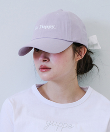 YUPPE（ヨッペ）の「Y RIBBON BALL CAP_LIGHT PURPLE（キャップ）」