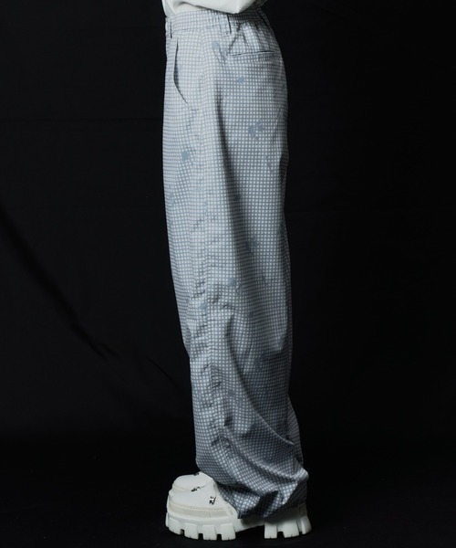 AIVER（アイバー）の「AIVER　ドットメッシュナイトカモイージーパンツ（その他パンツ・メンズ・ブラック/オフホワイト・LARGE/MEDIUM/SMALL）」の4枚目の写真