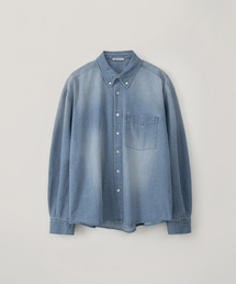 BLANKROOM（ブランクルーム）の「ボタンダウンデニムシャツ_LIGHT BLUE（シャツ/ブラウス）」