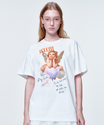 2113 STUDIO（イイルイルサムスタジオ）の「ルーズフィットTシャツキューピッドクラウド（Tシャツ/カットソー）」
