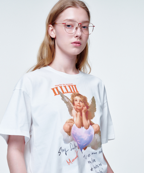 2113 STUDIO(イイルイルサムスタジオ)の「ルーズフィットTシャツキューピッドクラウド(Tシャツ/カットソー・レディース・その他・FREE)」の3枚目の写真