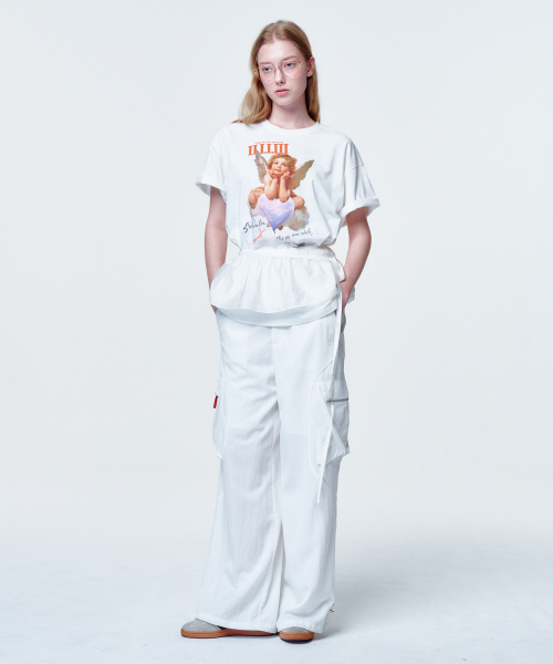 2113 STUDIO(イイルイルサムスタジオ)の「ルーズフィットTシャツキューピッドクラウド(Tシャツ/カットソー・レディース・その他・FREE)」の6枚目の写真