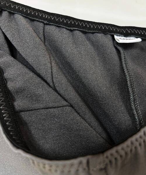 CODE A（コードエー）の「zip leggings pants(Fleece)（その他パンツ・レディース・ブラック/グレー・34/36/38）」の3枚目の写真