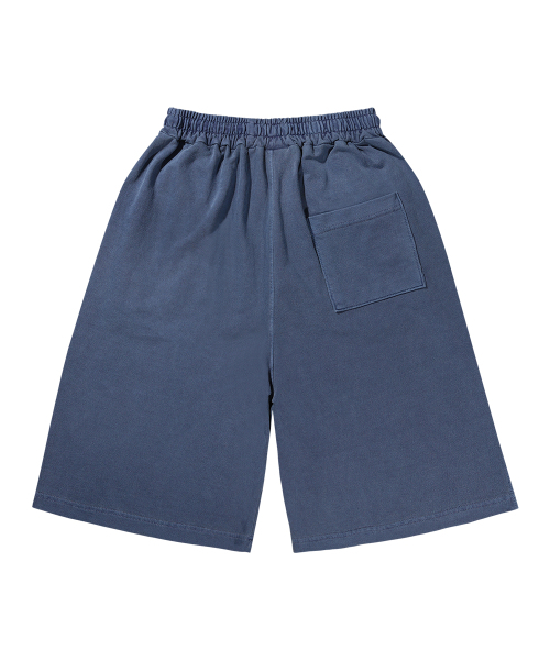 GAINSBORO(ゲインズボロ)の「ピグメントスウェットショーツ_ヴィンテージブルー(その他パンツ・レディース・その他・LARGE/MEDIUM/SMALL)」の2枚目の写真