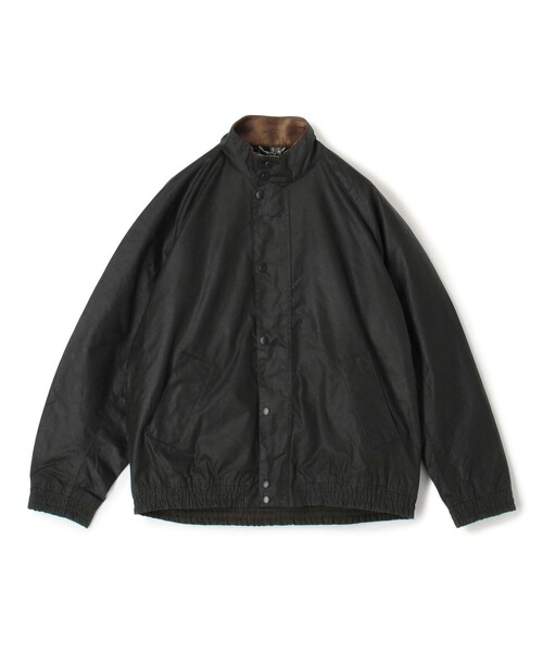 Barbour TRANSPORT コットン スタンドカラー ワックスジャケット