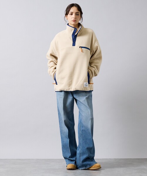 アバハウス（ABAHOUSE）/【POLER/ポーラー】SNAP LIGHT FLEECE/アノラック/防寒/ユ POLER/ポーラー】SNAP LIGHT FLEECE/アノラック/防寒/ユニセックス