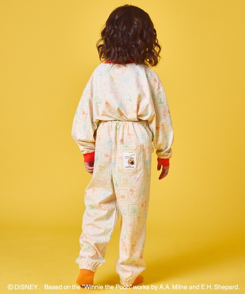 pairmanon（ペアマノン）の「【くまのプーさん】ユニセックス 総柄 上下セット パジャマ（ルームウェア/パジャマ・キッズ・ライトベージュ・100/110/120/130/80/90）」の7枚目の写真
