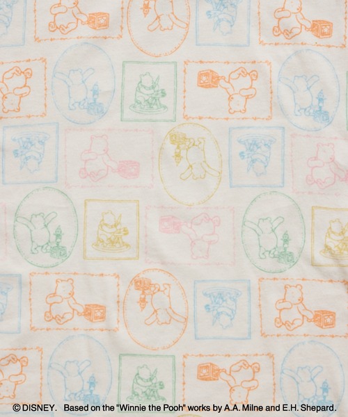 pairmanon（ペアマノン）の「【くまのプーさん】ユニセックス 総柄 上下セット パジャマ（ルームウェア/パジャマ・キッズ・ライトベージュ・100/110/120/130/80/90）」の19枚目の写真