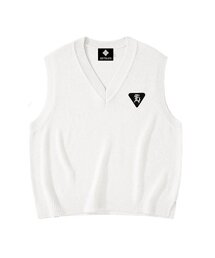 EIGHTVOLUME（エイトボリューム）の「EV E Patch Knit Vest (Ivory)（ベスト）」