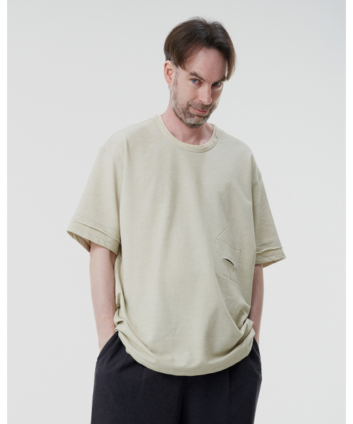 WHYSOCEREALZ(ワイソー シリアルズ)の「my house is too small Im angry T-shirt - dirty cream(Tシャツ/カットソー・メンズ・その他・MEDIUM/LARGE/X-LARGE)」の4枚目の写真