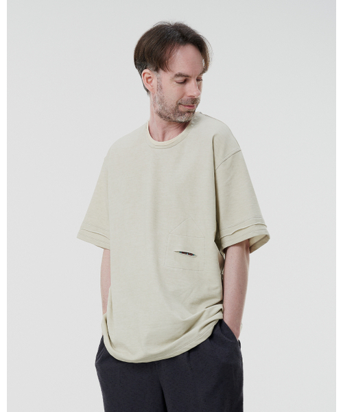 WHYSOCEREALZ(ワイソー シリアルズ)の「my house is too small Im angry T-shirt - dirty cream(Tシャツ/カットソー・メンズ・その他・MEDIUM/LARGE/X-LARGE)」の5枚目の写真