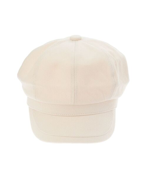 RESEXXY（リゼクシー）の「ベーシックキャスケット（キャスケット・レディース・アイボリー/ブラック・FREE）」の4枚目の写真