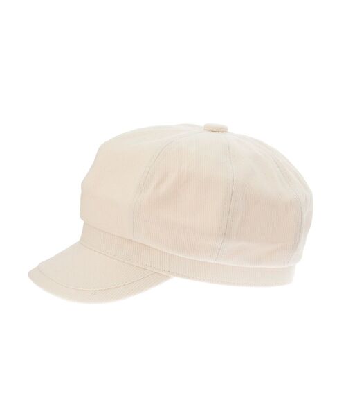 RESEXXY（リゼクシー）の「ベーシックキャスケット（キャスケット・レディース・アイボリー/ブラック・FREE）」の5枚目の写真