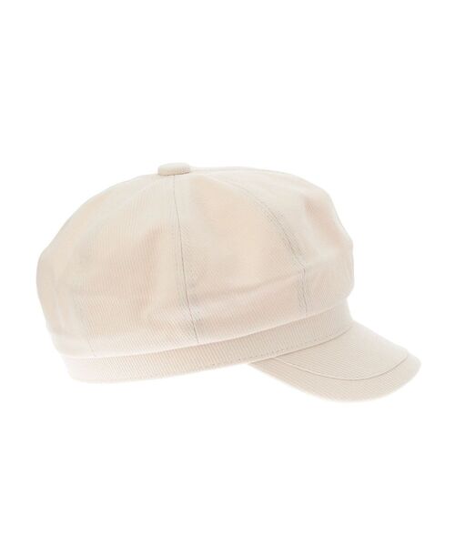 RESEXXY（リゼクシー）の「ベーシックキャスケット（キャスケット・レディース・アイボリー/ブラック・FREE）」の6枚目の写真