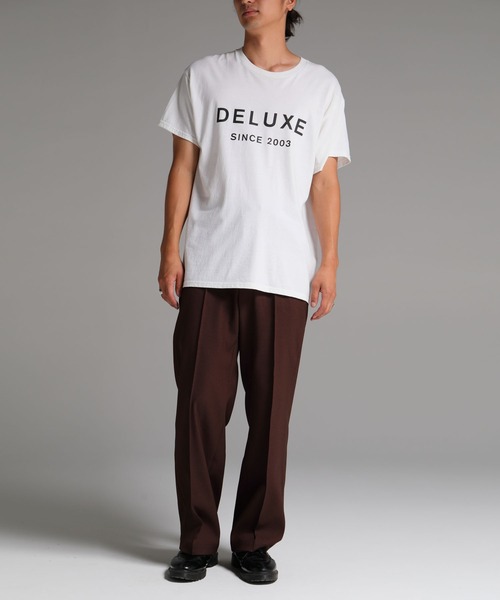 DELUXE(デラックス)の「DELUXE LOGO TEE(Tシャツ/カットソー・メンズ・ブラック/ホワイト・SMALL/X-LARGE/LARGE/MEDIUM)」の9枚目の写真