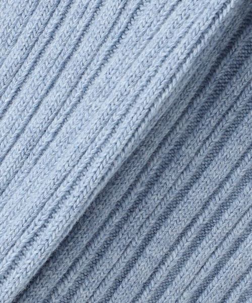 カシュクールランダムリブニットプルオーバー（ニット/セーター