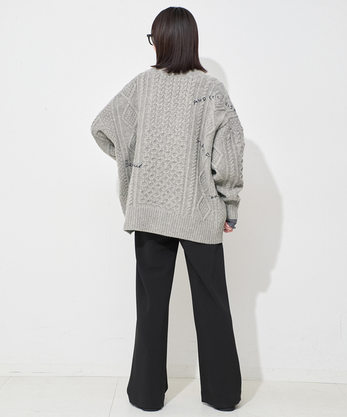 セール】アランカーディガン（カーディガン/ボレロ）｜SLOBE IENA