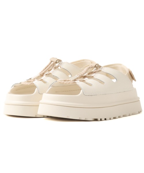 UGG(アグ)の「UGG W GOLDENGLOW TOGGLE / アグ ゴールデングロウ トグル(サンダル・レディース・オフホワイト・25.0cm/24.0cm/23.0cm/22.0cm)」の4枚目の写真