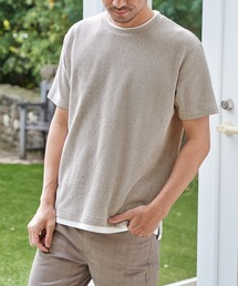 【雑誌MonoMax5月号掲載】冷感ドライワッフルフェイクT「小泉孝太郎さん着用モデル」