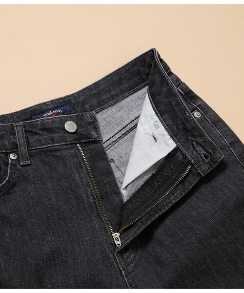 NEWYORKER(ニューヨーカー)の「【ストレッチ】EDWIN 11オンスストレートブラックデニムパンツ(デニムパンツ・レディース・ダークグレー・9号/11号)」の12枚目の写真