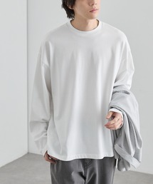 【EASY COMFORTシリーズ】UVカット USAコットン ベーシックロンT